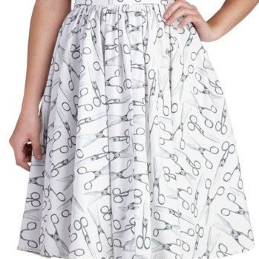 Modcloth Scissors Skirt - Picture 2 of 6